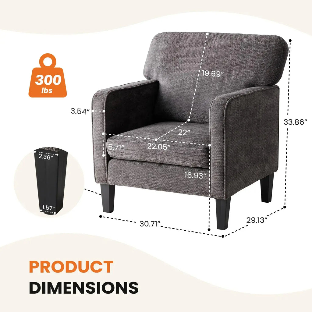 supportive ergonomic seat for reading