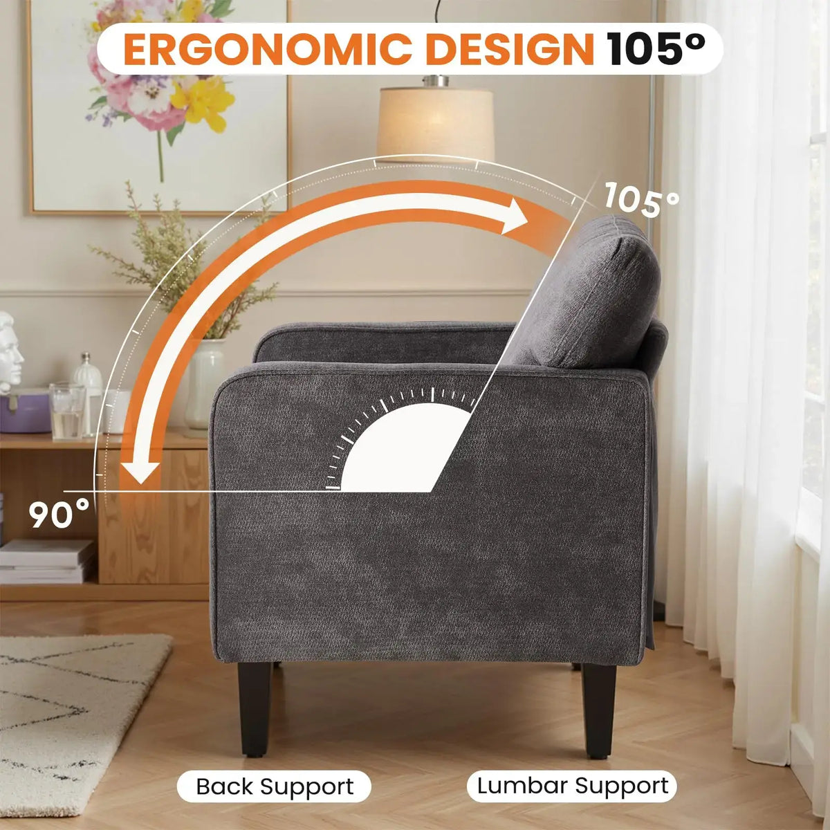 stylish ergonomic chair for home