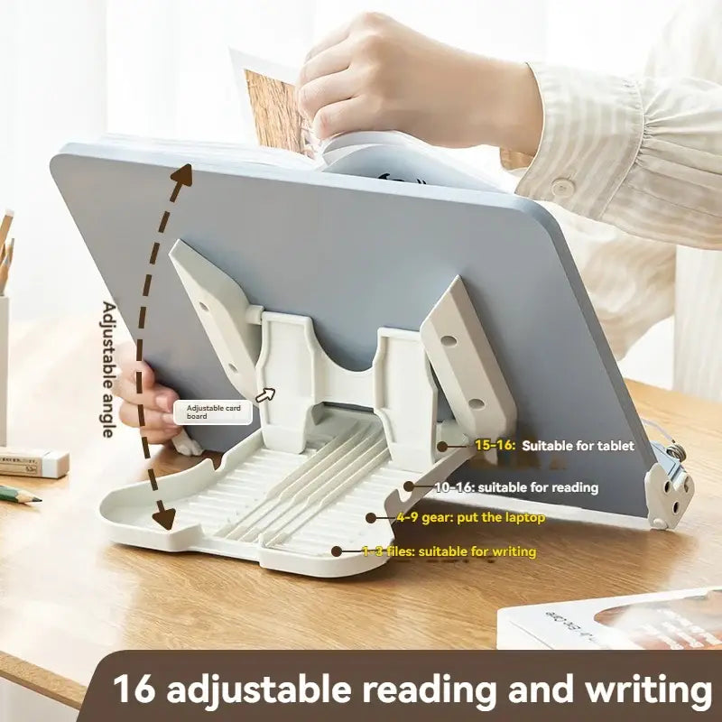 adjustable reading stand for ergonomic support