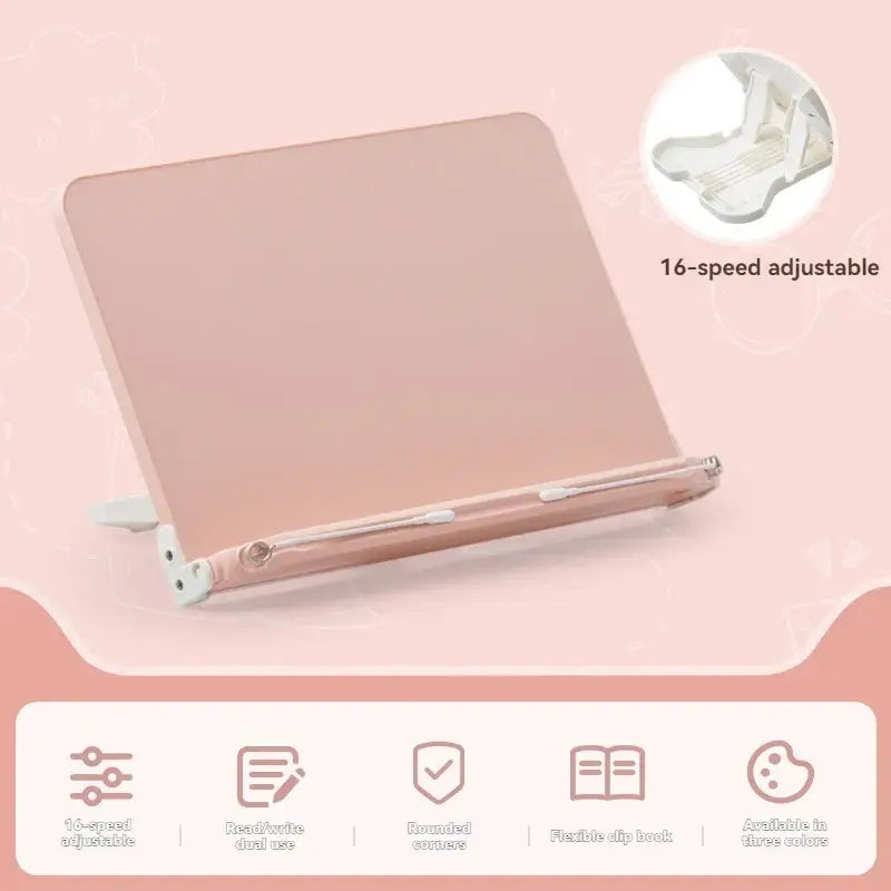 ergonomic book stand for better posture