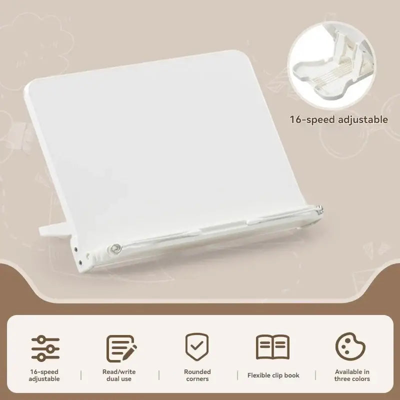 portable reading stand with adjustable height