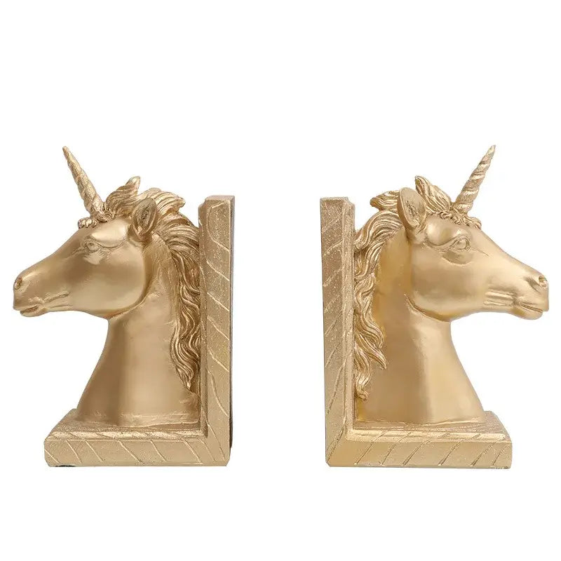 creative bookend design with fantasy elements