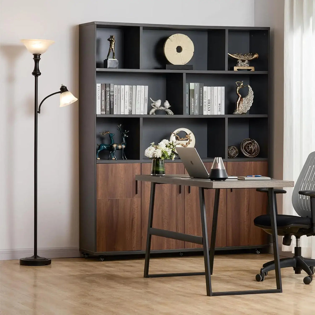 stylish floor lamp designed for reading