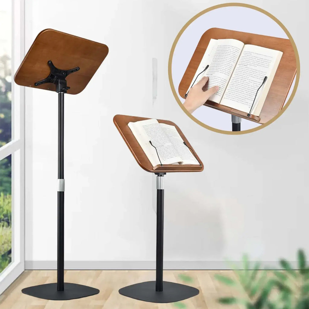 freestanding book display rack