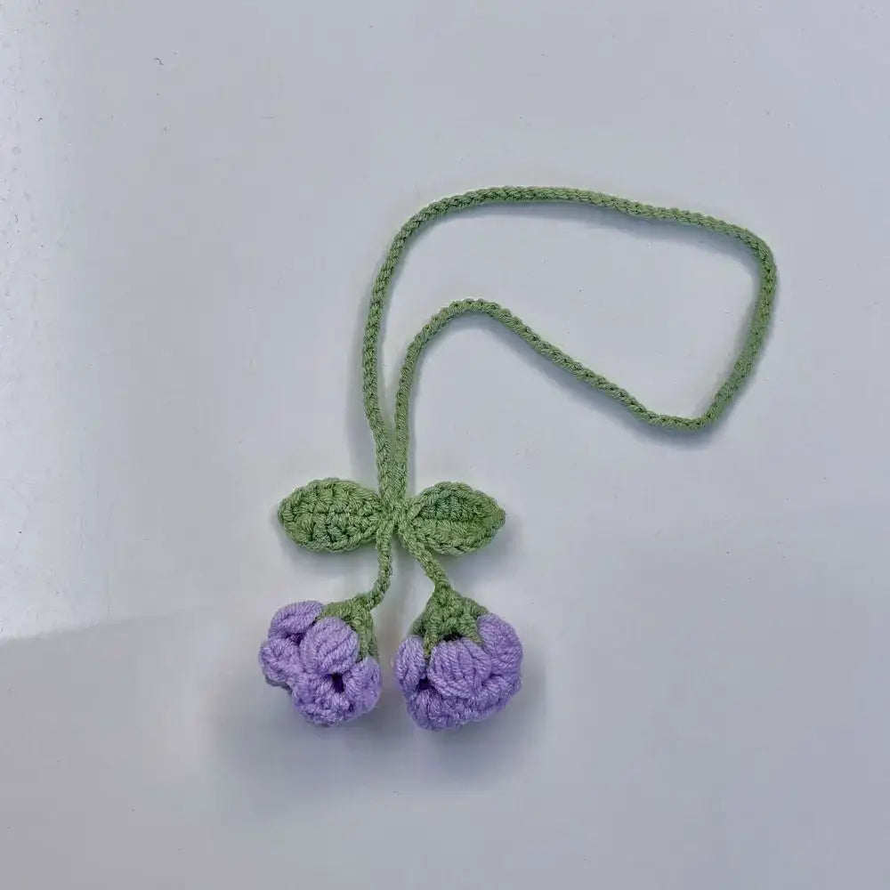 beautiful flower bookmark crochet pattern