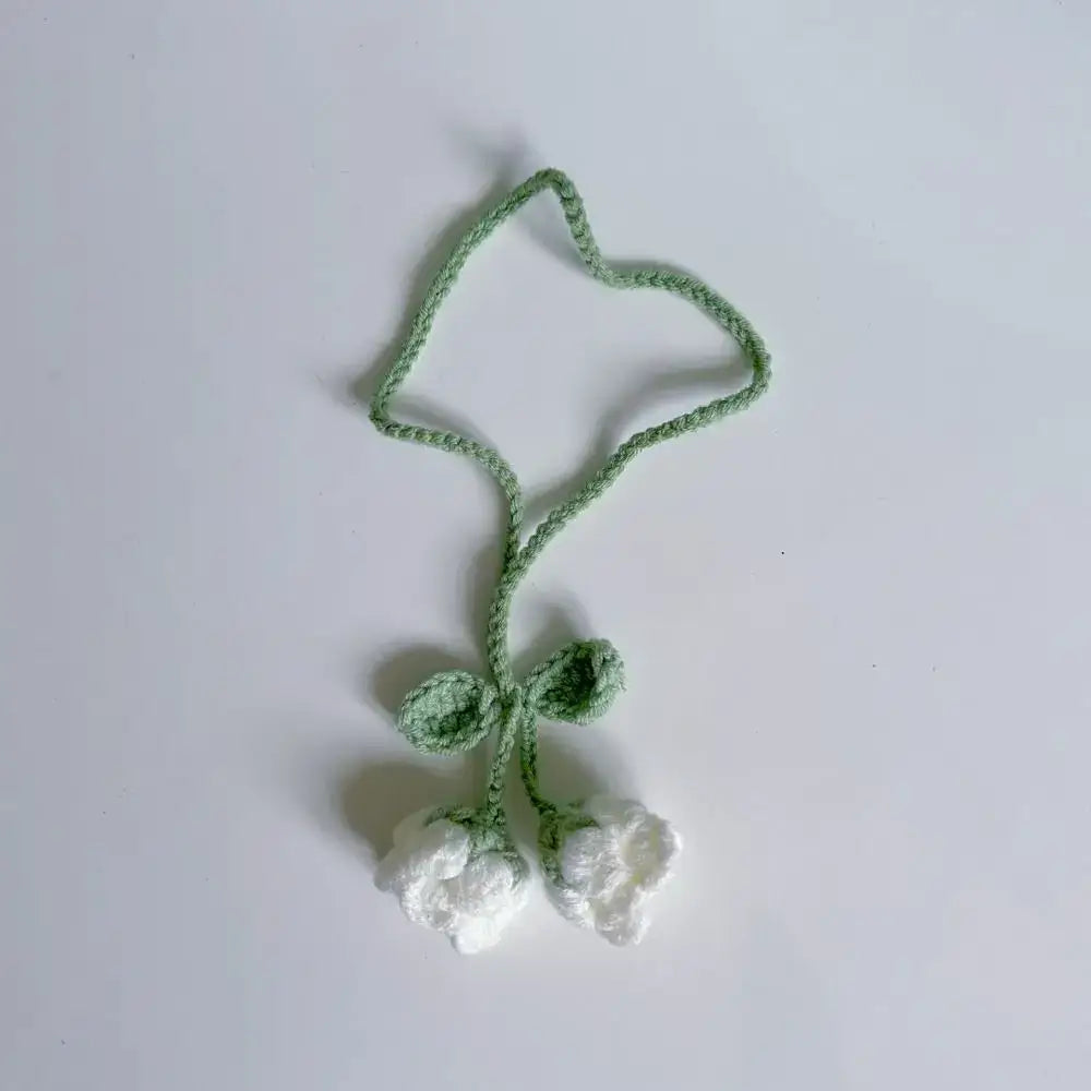 diy flower bookmark crochet project