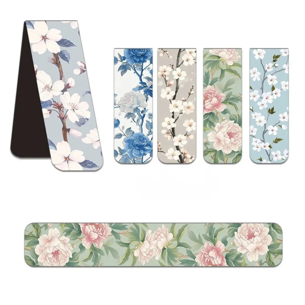 Flower Magnetic Bookmarks
