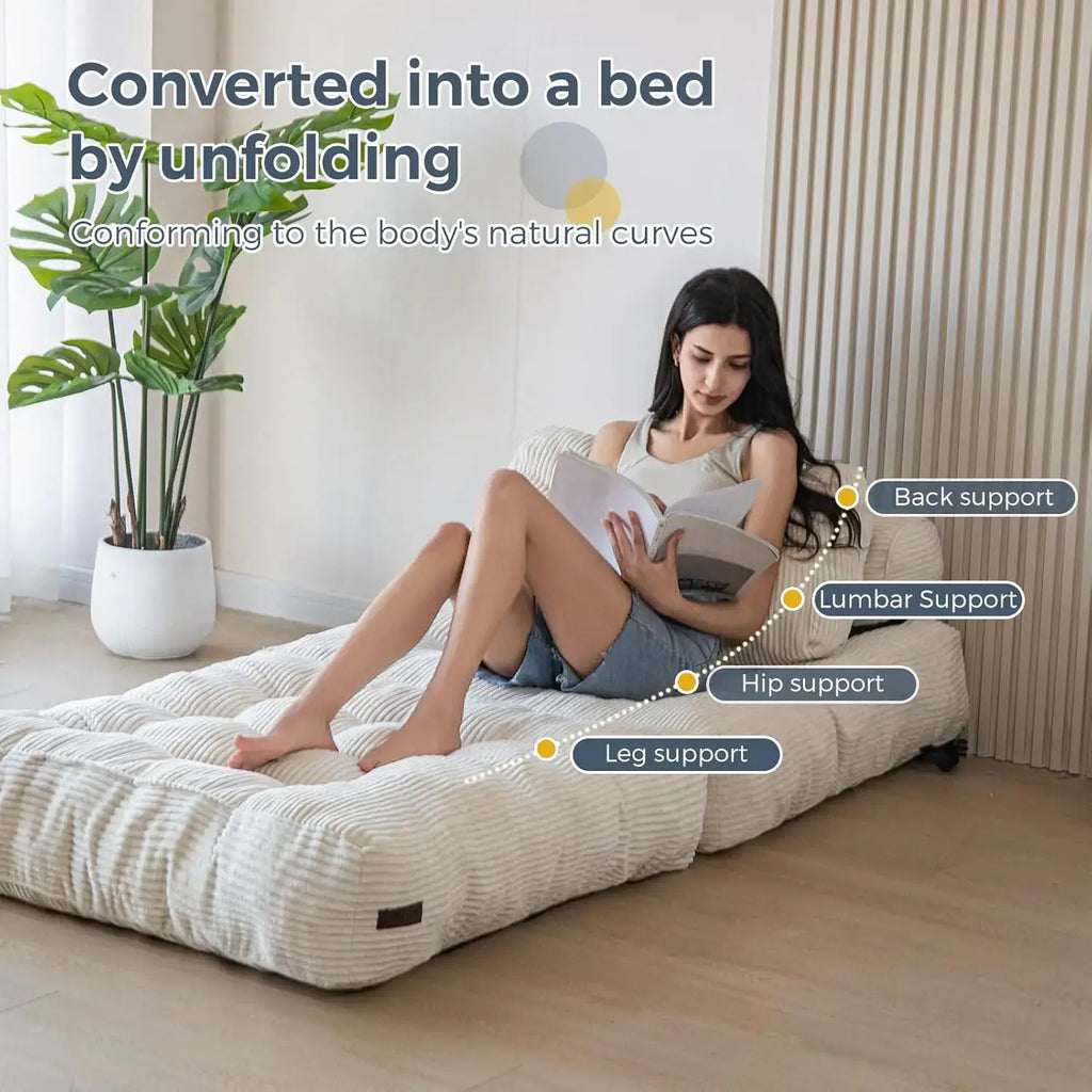 space-saving folding reading chair for any room