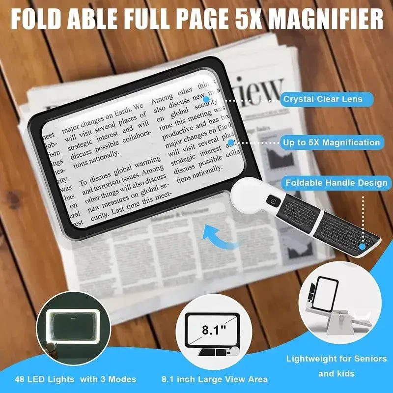 page magnifier for reading