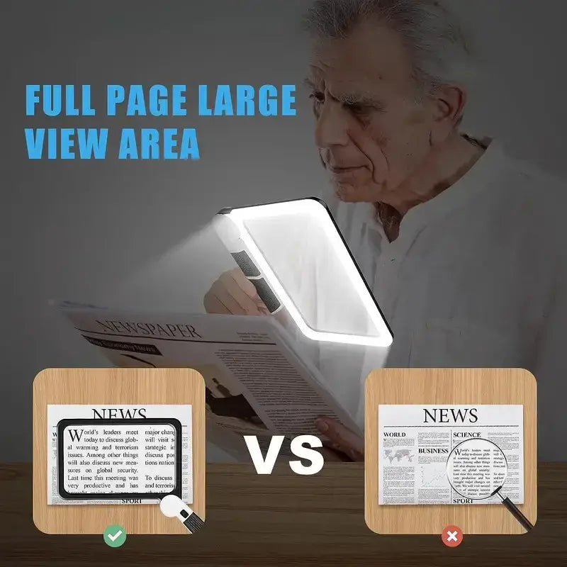 reading magnifier for large texts