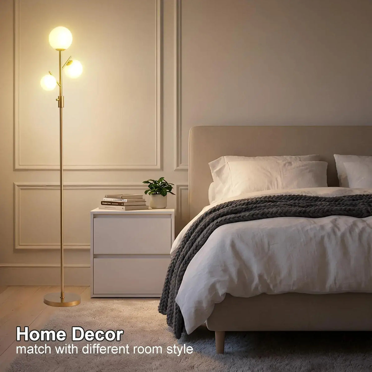 modern gold reading light