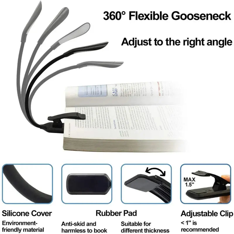 modern gooseneck lamp with flexible arm