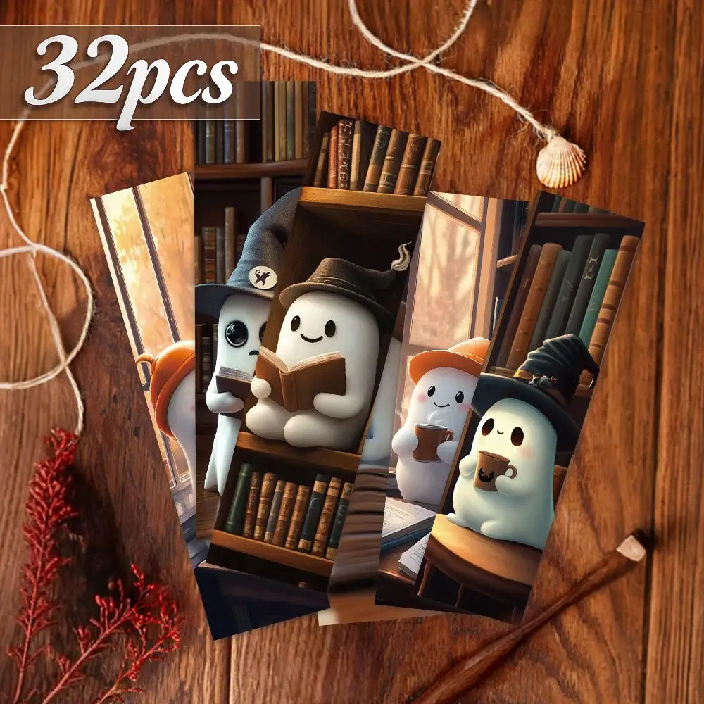 Bookmarks with Halloween designs