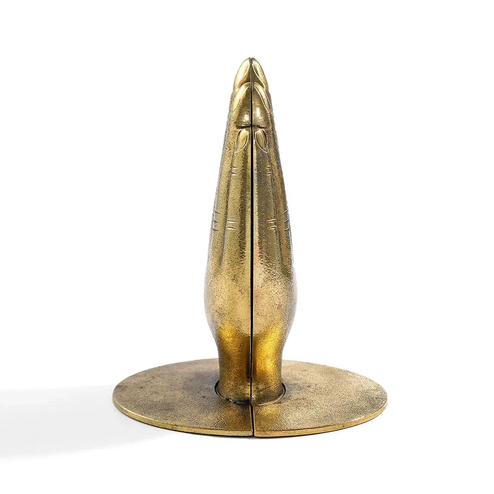 artistic hand crafted bookends