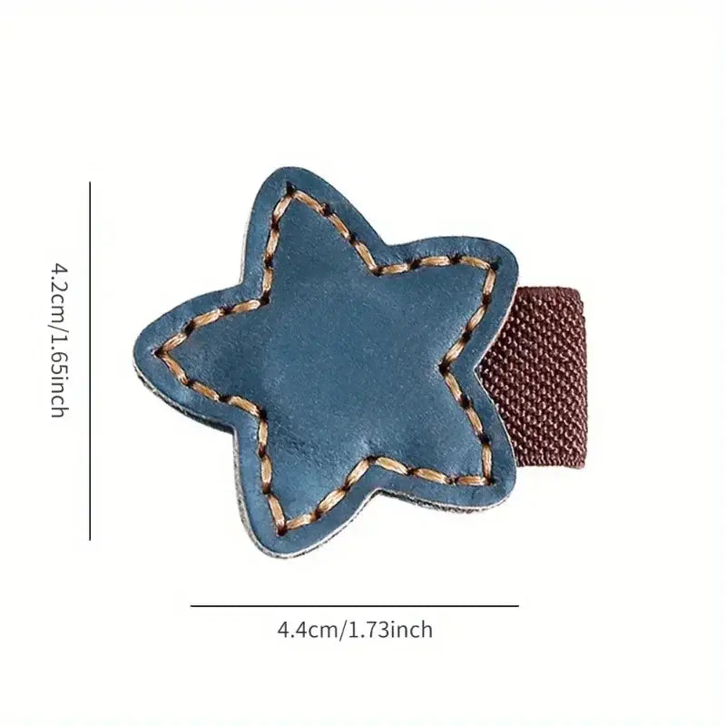 stylish magnetic bookmark made from leather