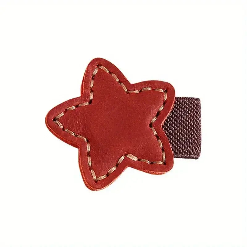artisan leather bookmark with magnetic closure