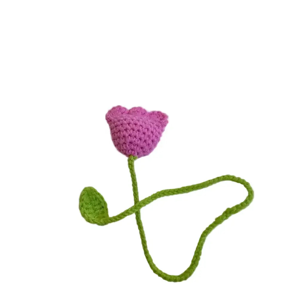 handmade tulip bookmark