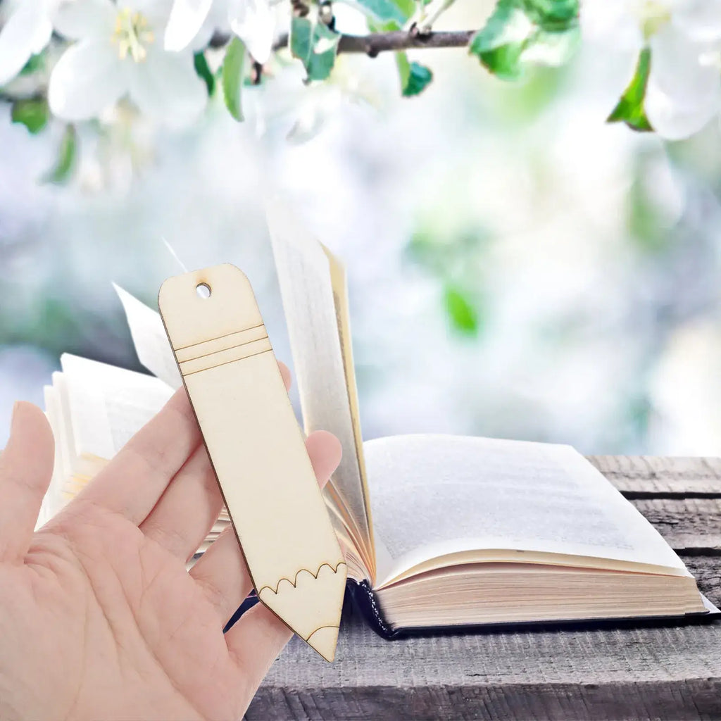 natural wood bookmark unique design