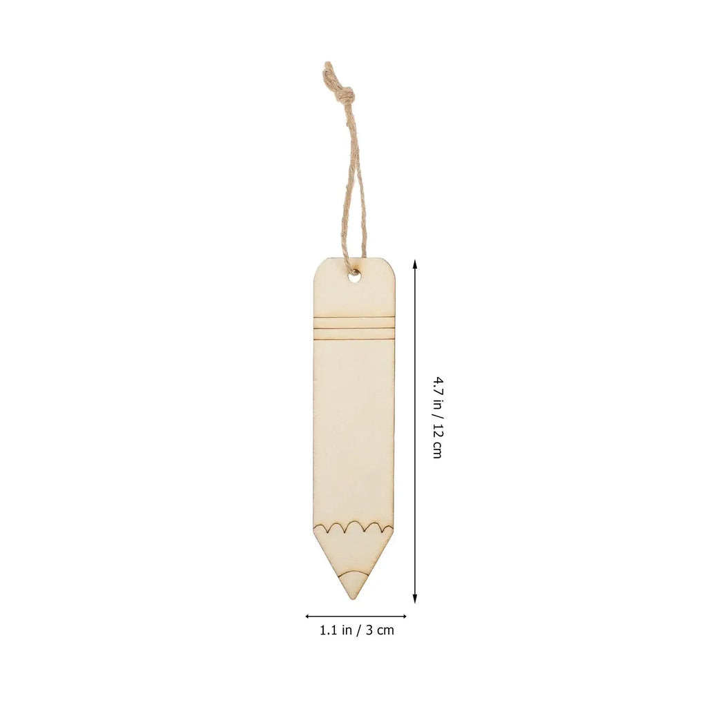custom engraved wooden bookmark