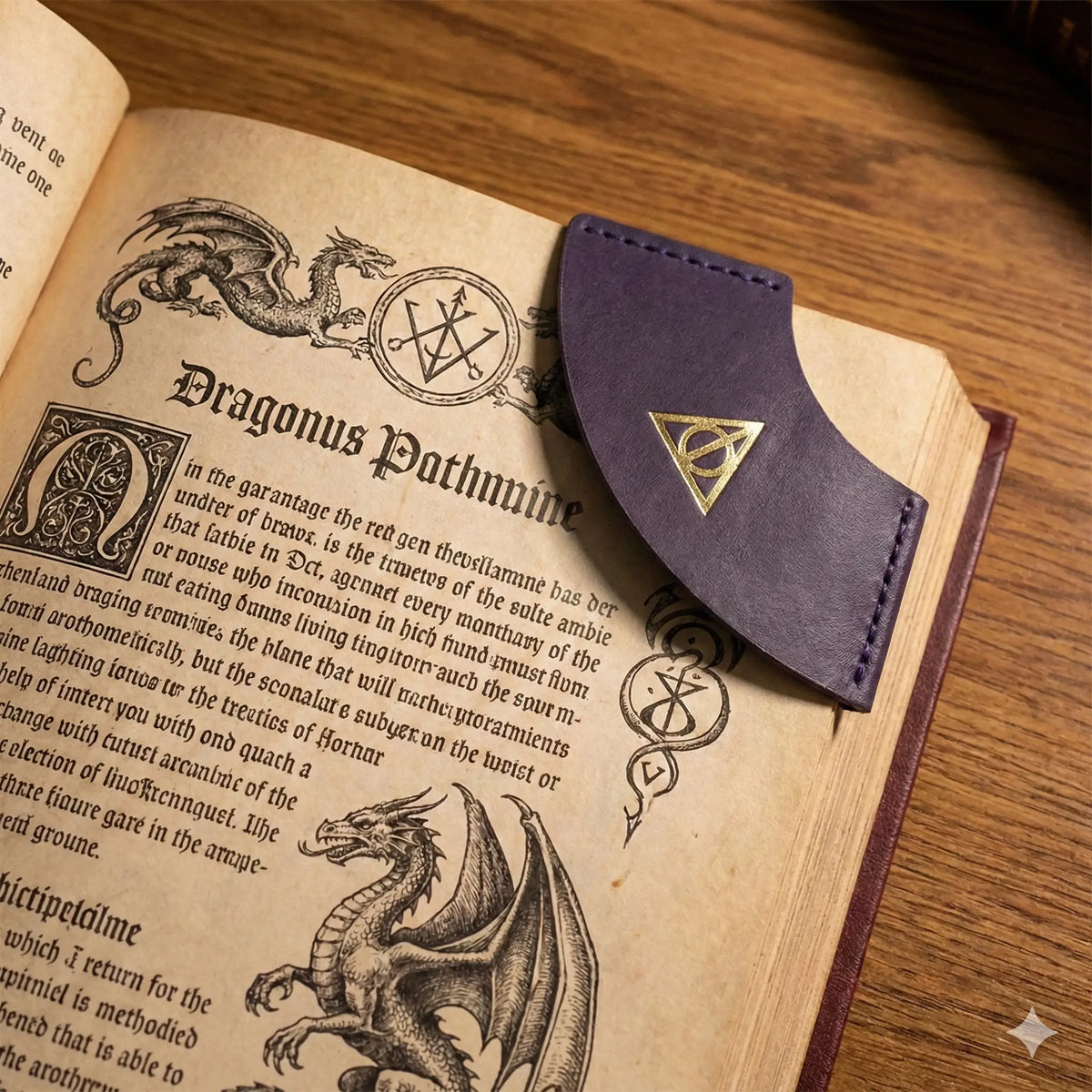 magical harry potter themed bookmark