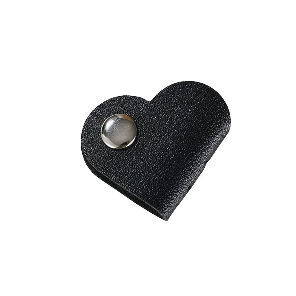 premium quality heart leather bookmark