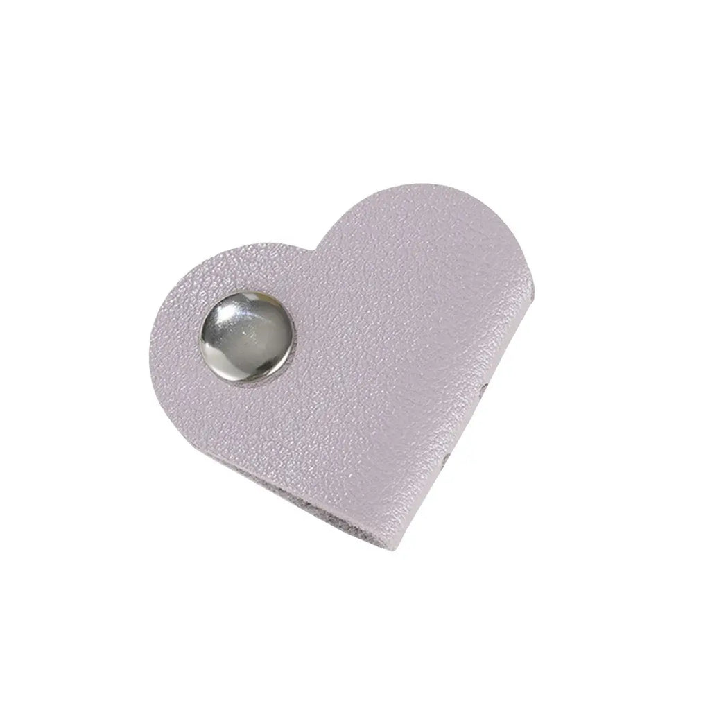heart leather page marker