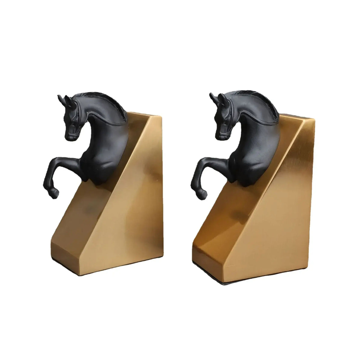modern horse bookend for home decor