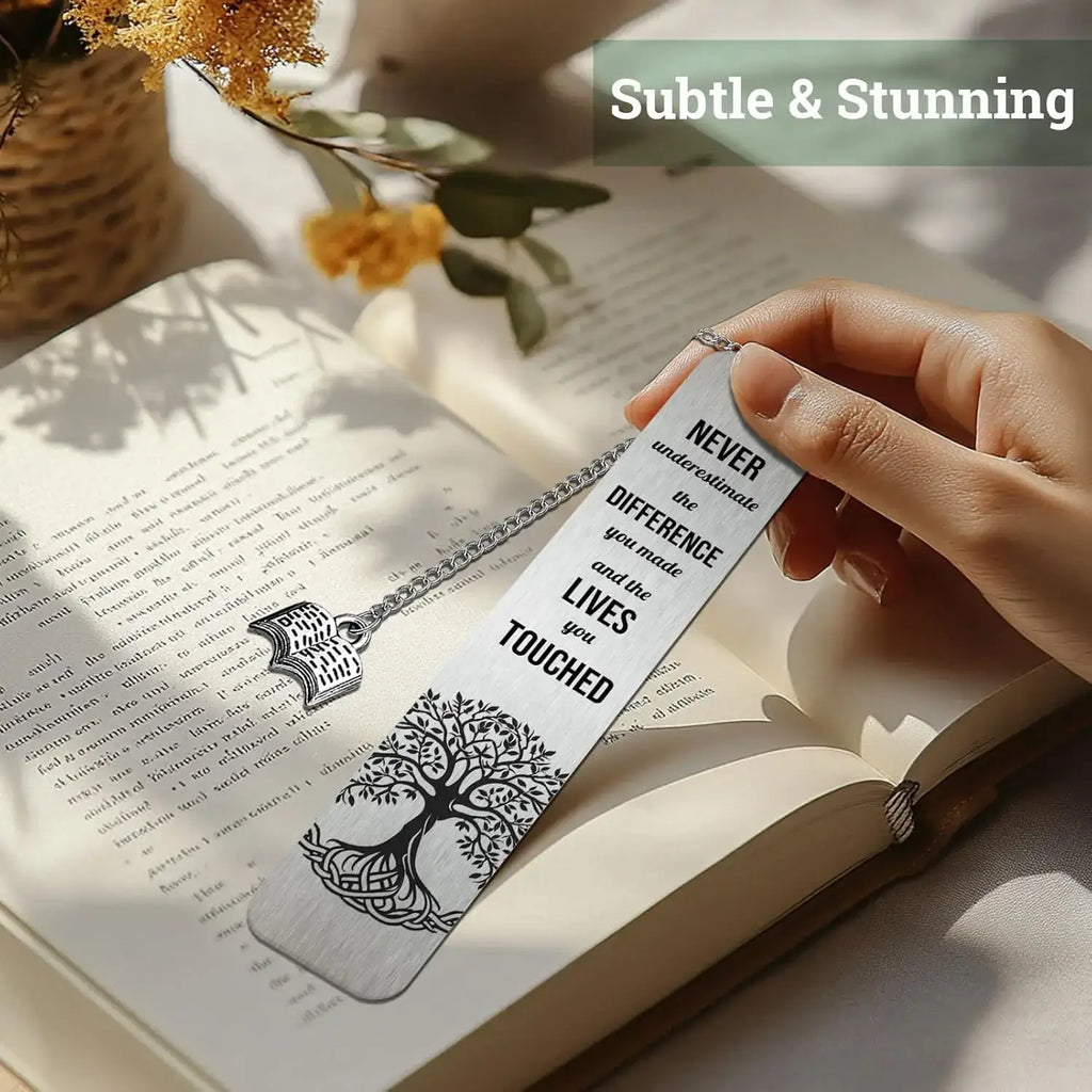 stylish iron bookmark for readers