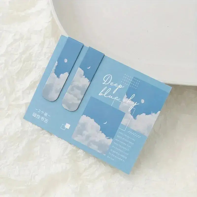 magnetic page clip with beautiful landscape
