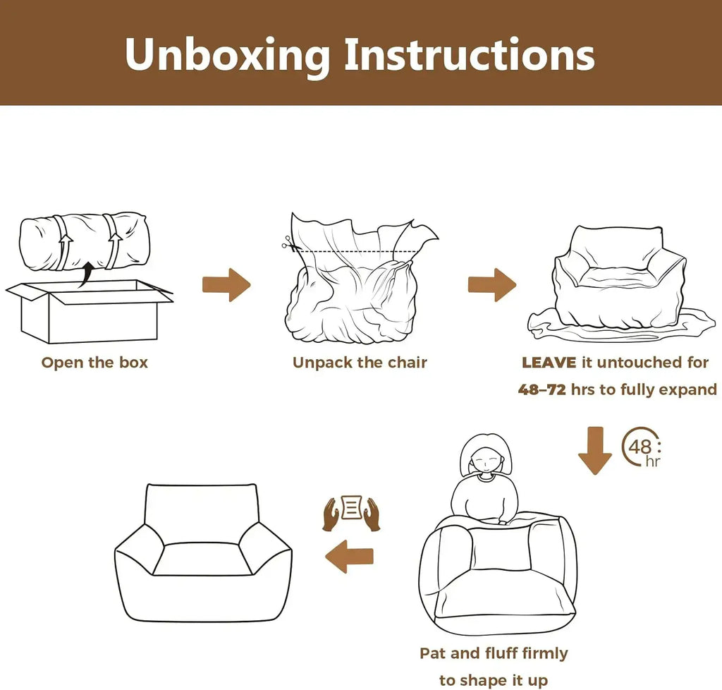 spacious reading nook chair