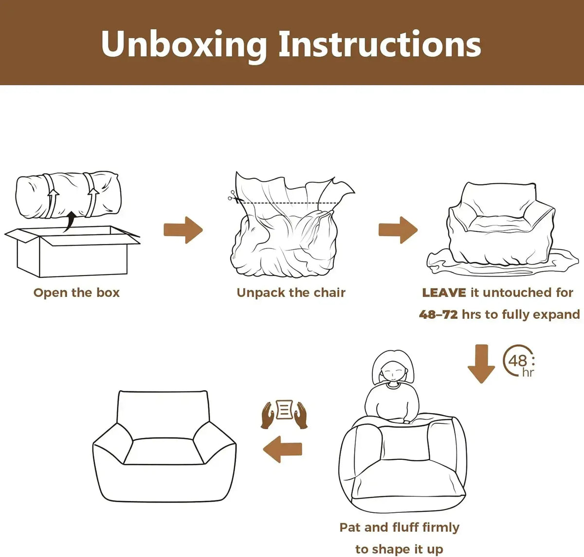 spacious reading nook chair