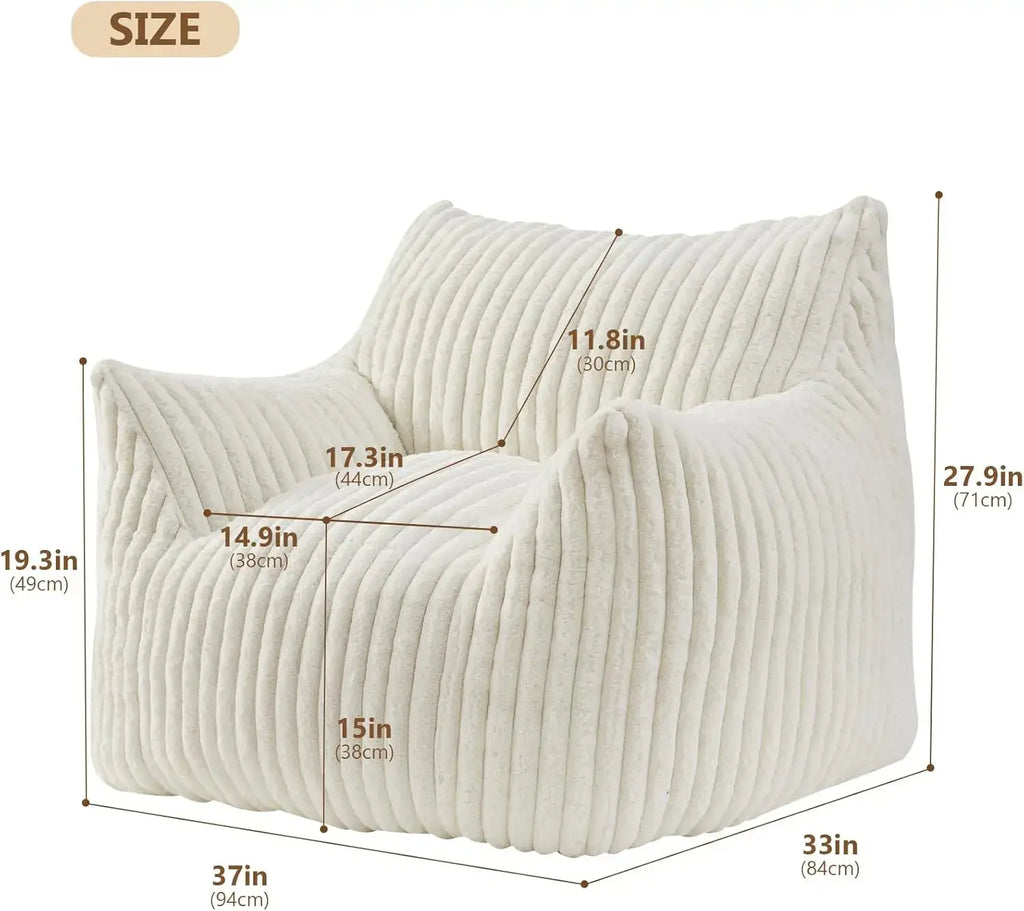 large comfortable chair for reading