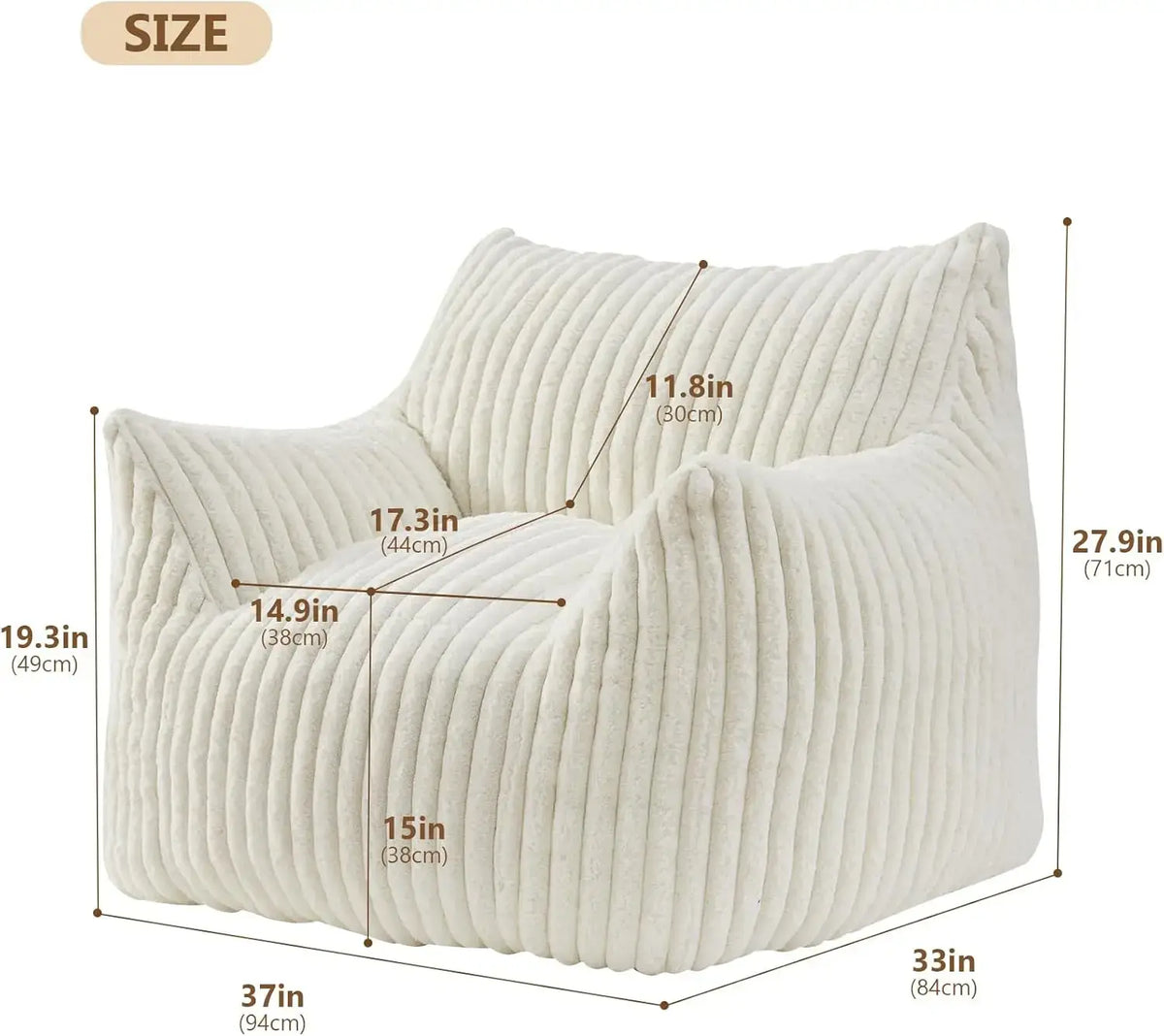large comfortable chair for reading