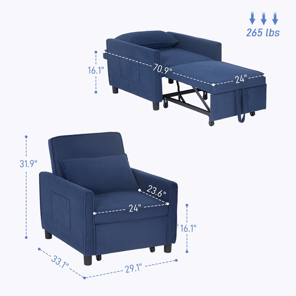stylish oversized chair for cozy reading environments