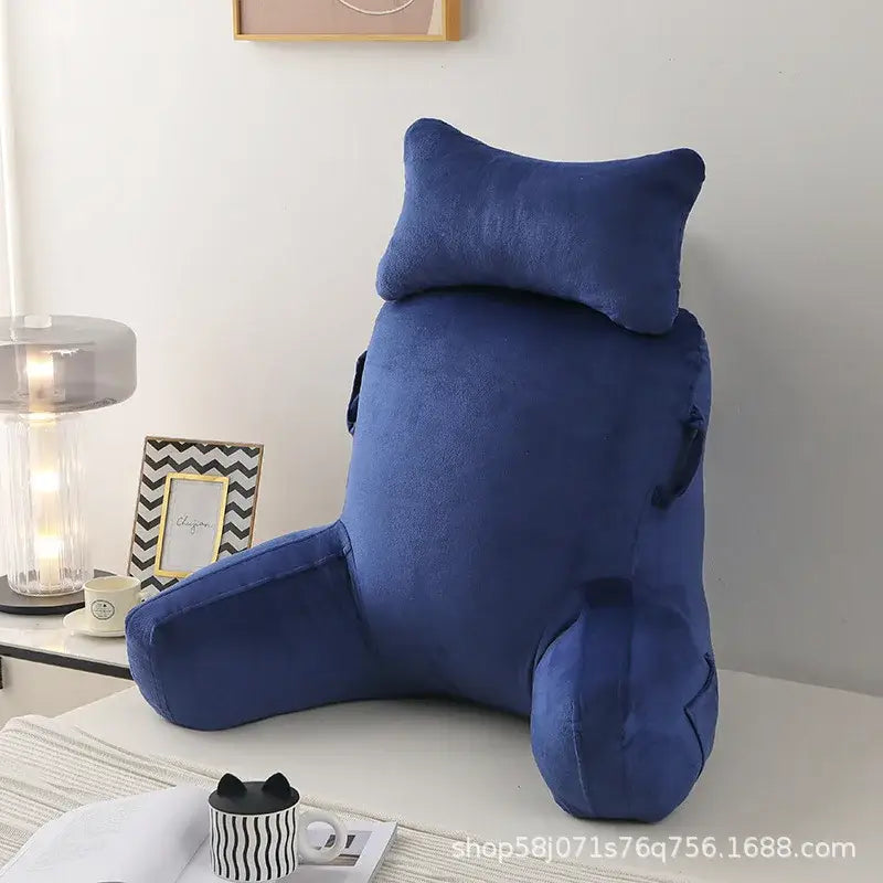 large supportive pillow for reading