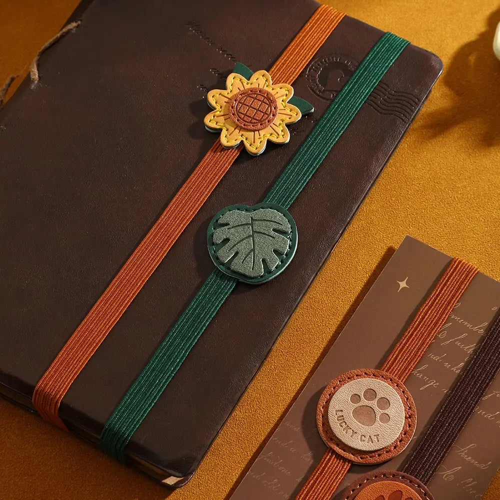 premium leather bookmark for book enthusiasts