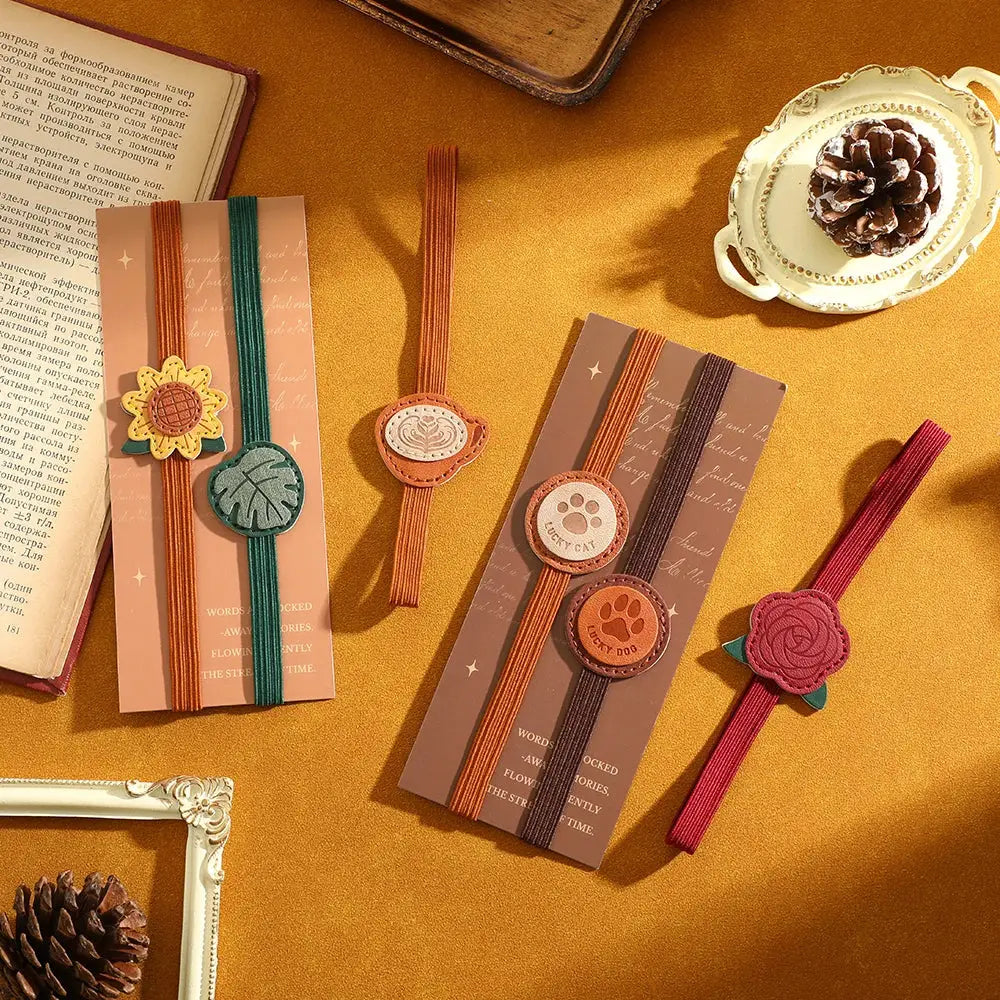 durable leather bookmark for daily readers