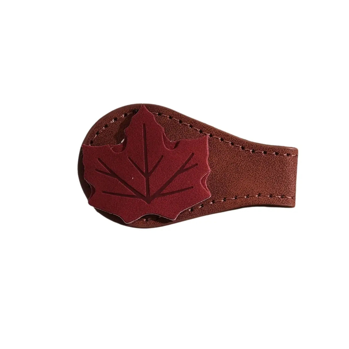 Leather Bookmark with Magnetic Closure
