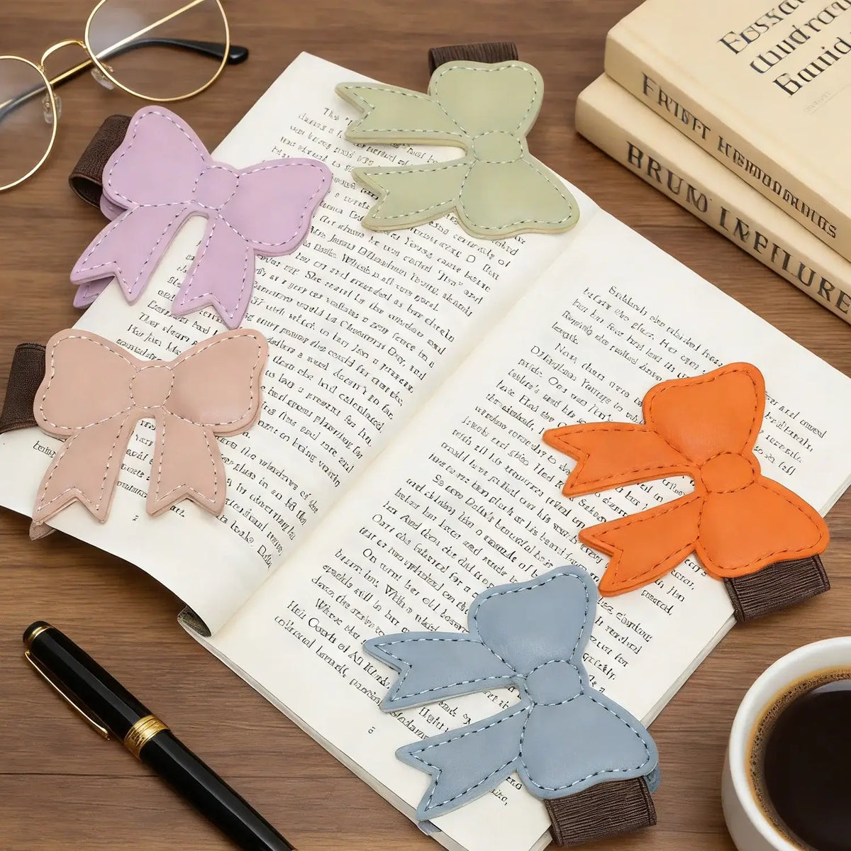 leather bookmark gift