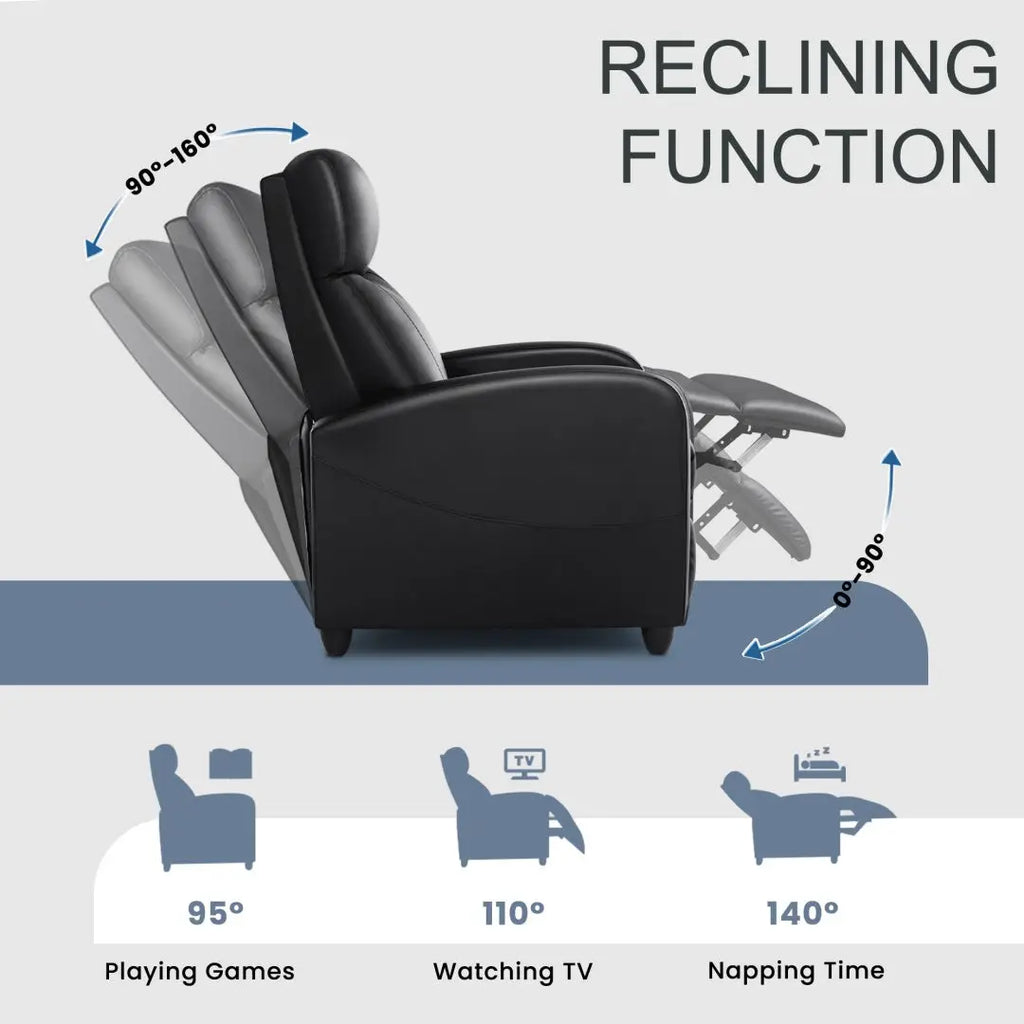 comfortable leather chair for reading