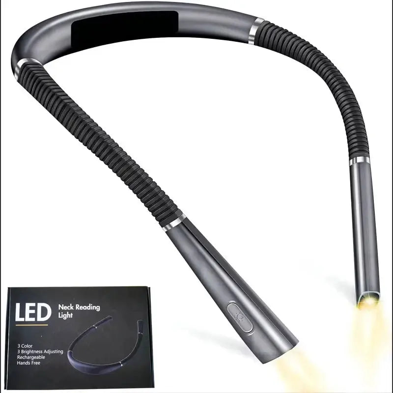hands-free book light with LED