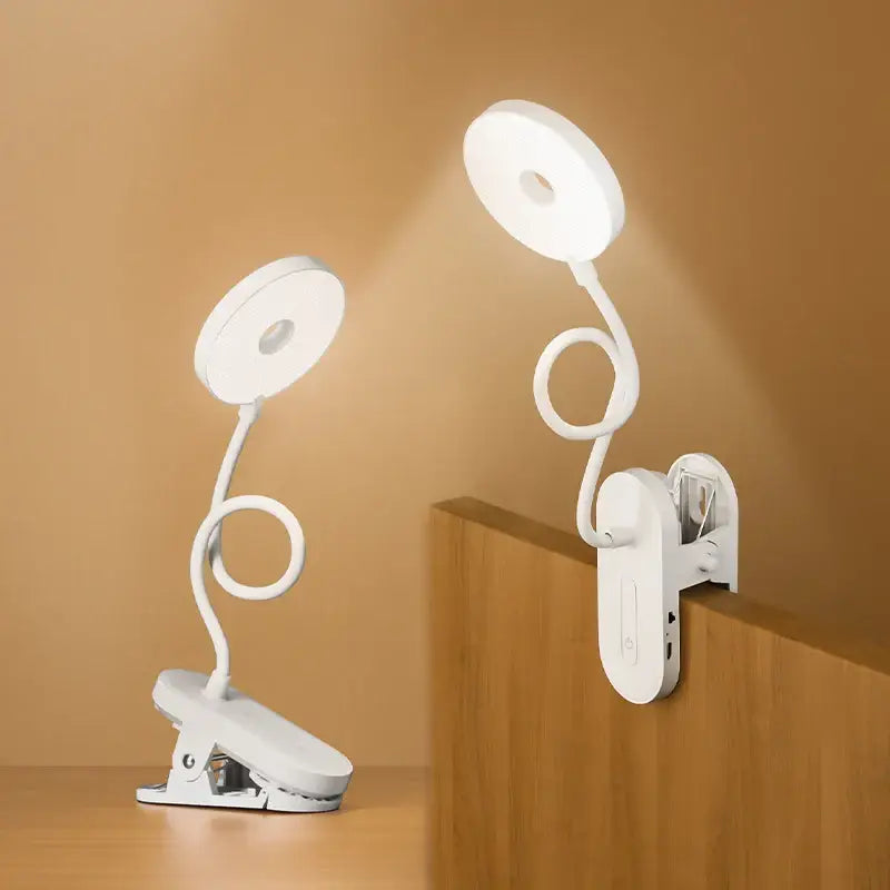 clip-on reading light with LED
