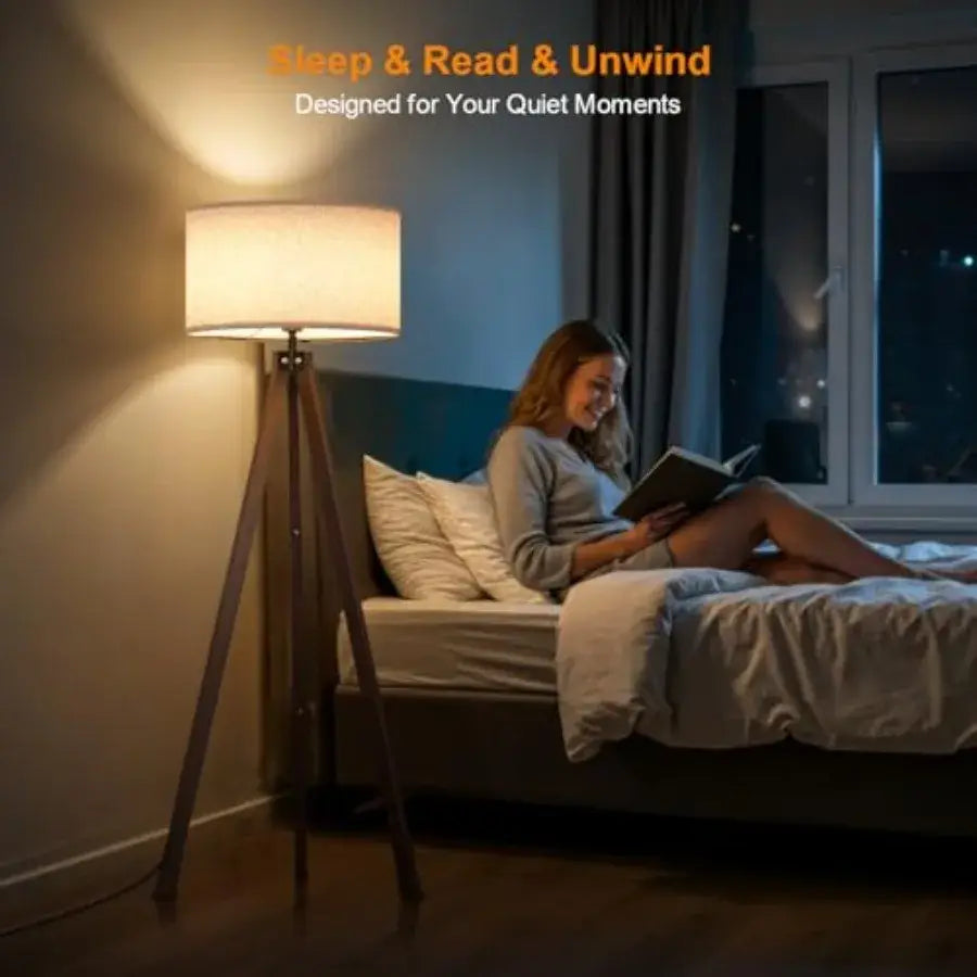 soothing floor reading lamp for living room