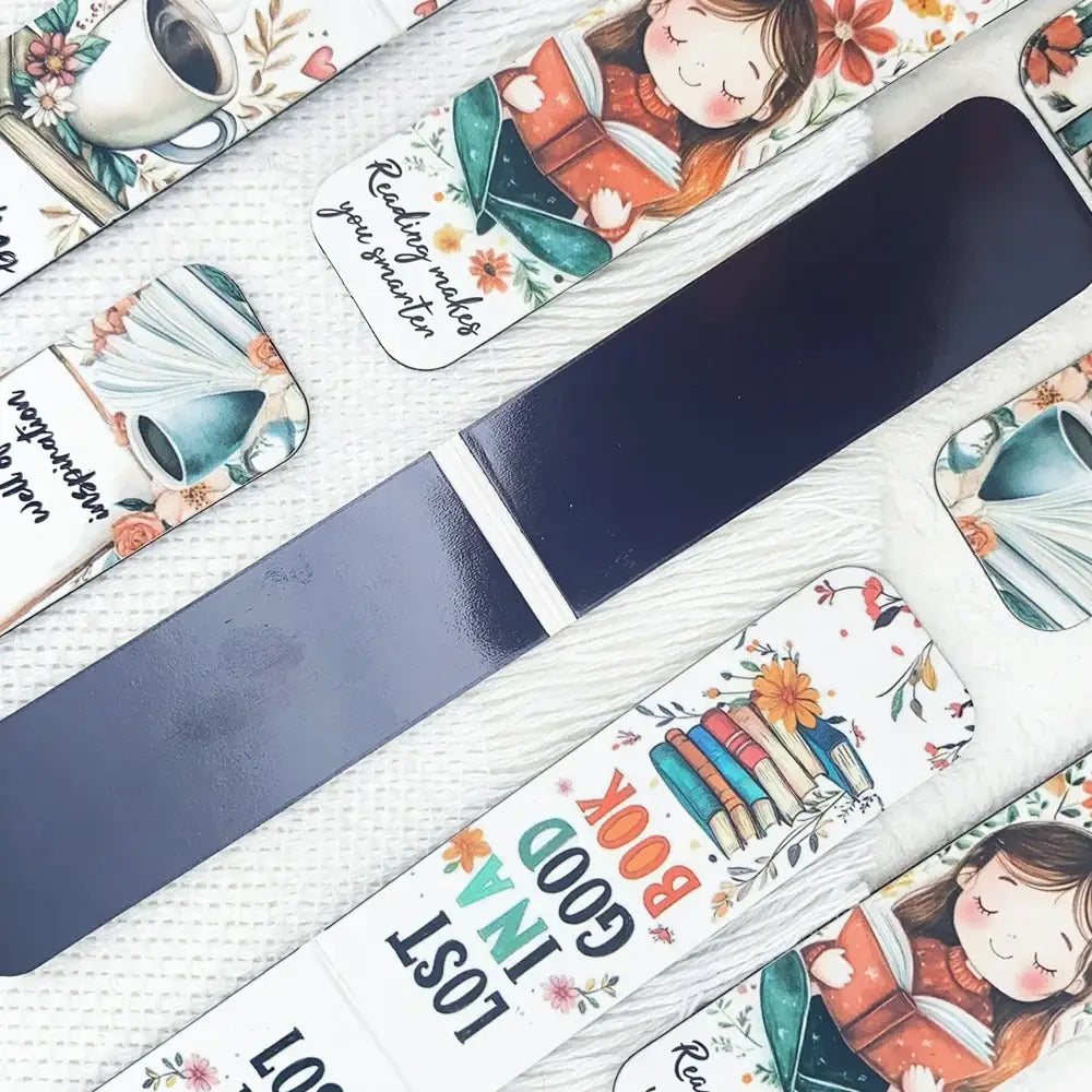 creative magnetic reading bookmarks
