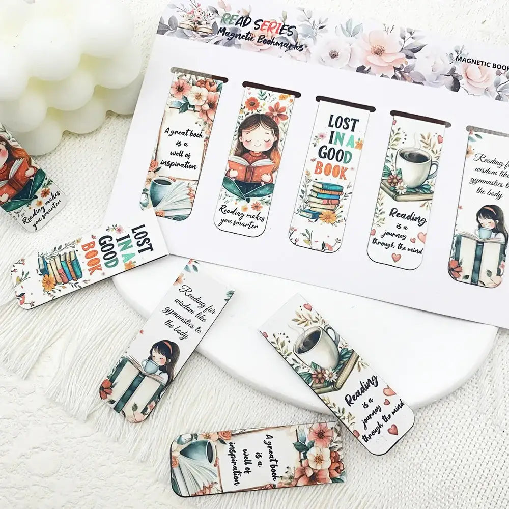 colorful magnetic bookmarks for books