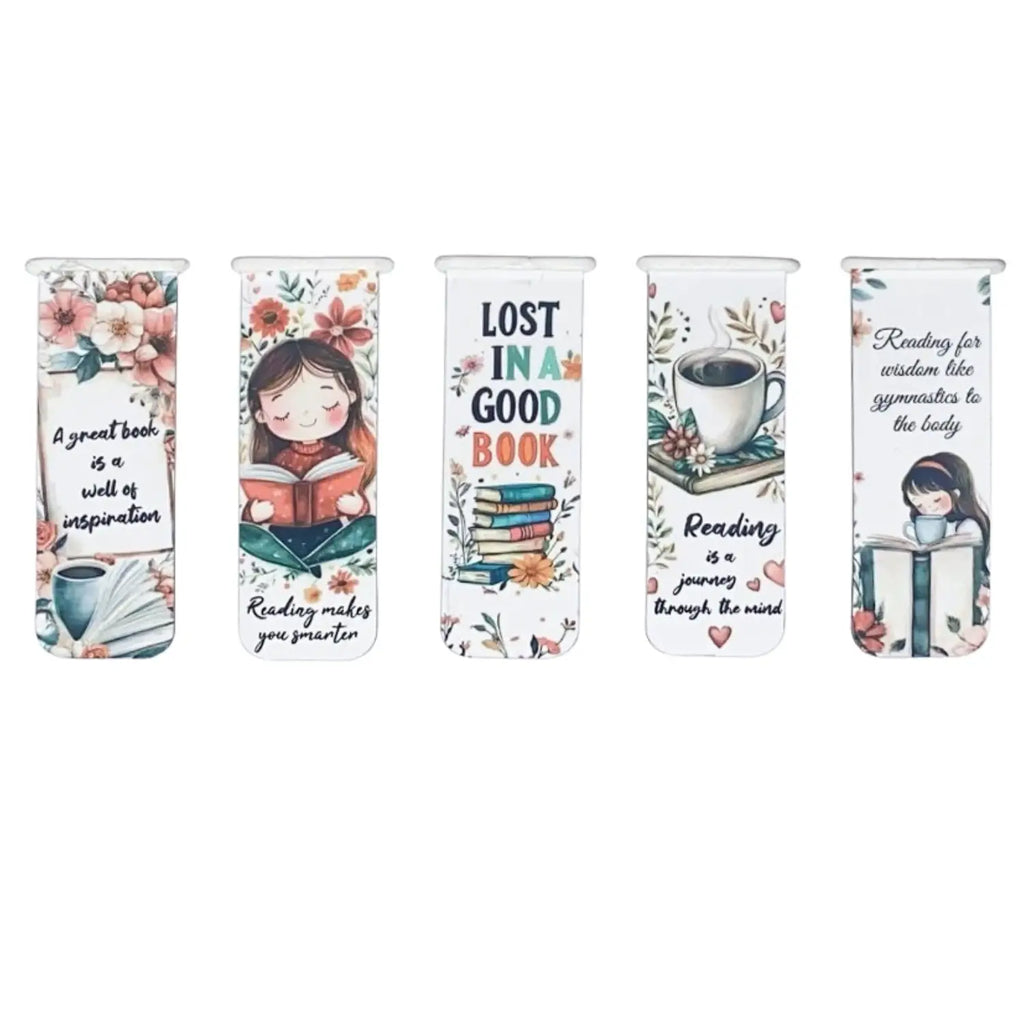 Magnetic Bookmarks Reading Books