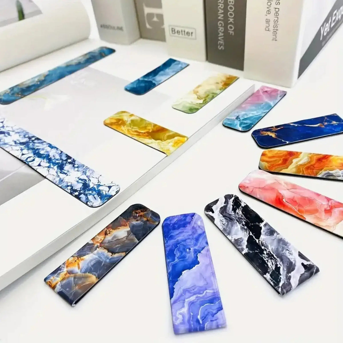 clip bookmarks with strong magnets