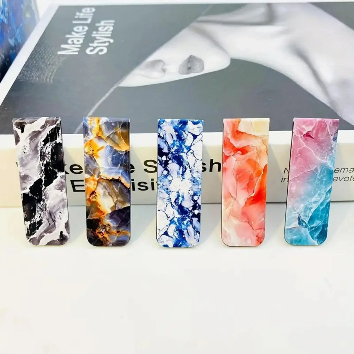 magnetic bookmarks for organizing pages