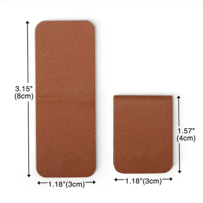 elegant magnetic leather book accessories