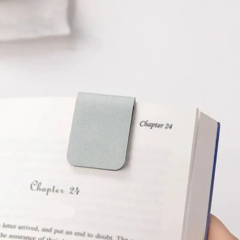 premium magnetic leather reading accessories